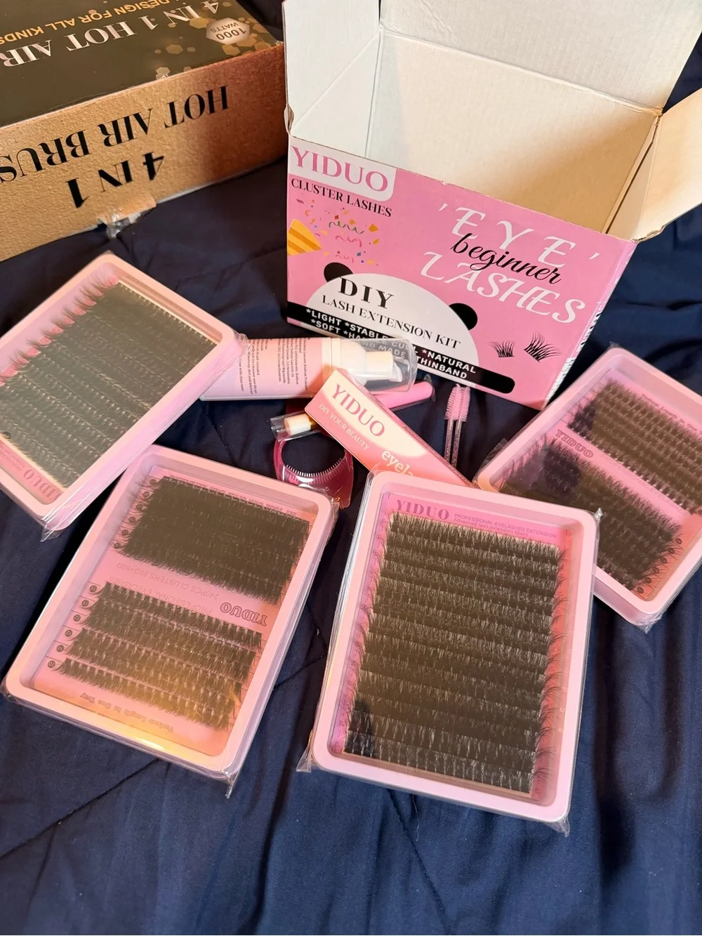 Pink DIY Lash Extension Kit - Beginner Cluster Lashes